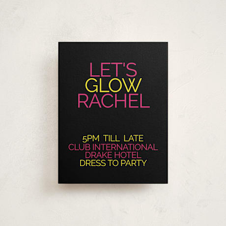 Mitzvah Reception Cards