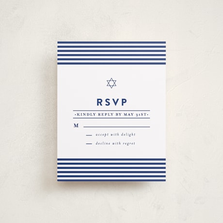 Mitzvah RSVP Cards