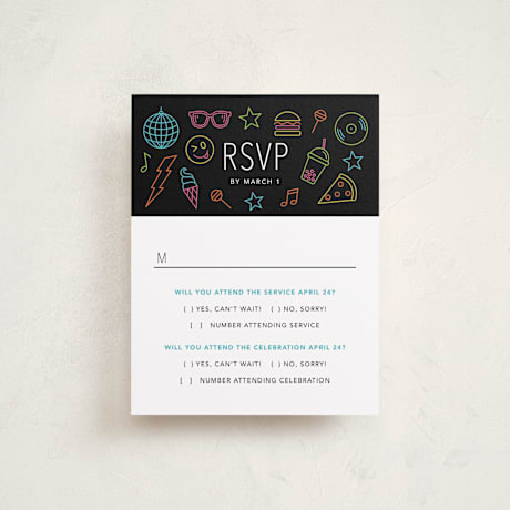 Mitzvah RSVP Cards