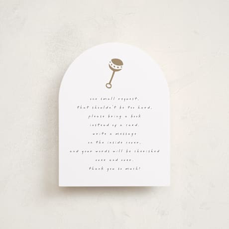 Baby Shower Insert Cards