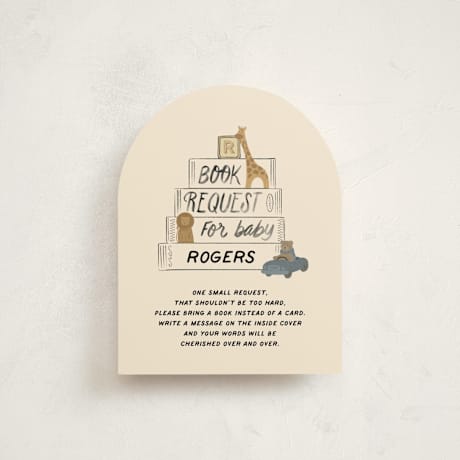 Baby Shower Insert Cards