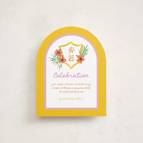 Mitzvah Reception Cards