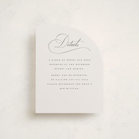 Mitzvah Direction Cards