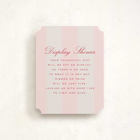 Baby Shower Insert Cards