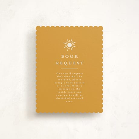 Baby Shower Insert Cards