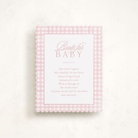 Baby Shower Insert Cards
