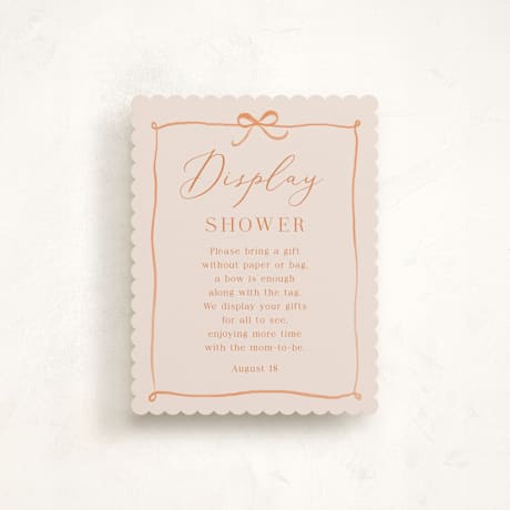 Baby Shower Insert Cards