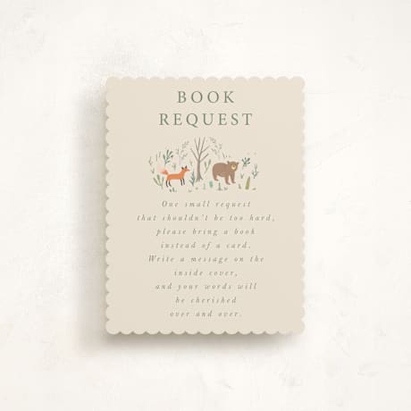 Baby Shower Insert Cards