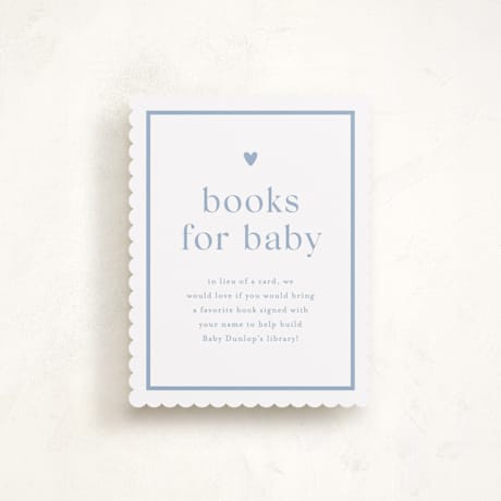 Baby Shower Insert Cards