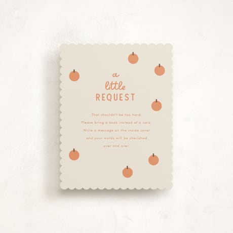 Baby Shower Insert Cards
