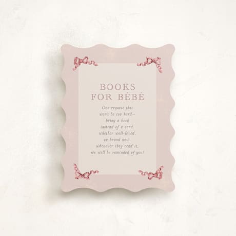 Baby Shower Insert Cards