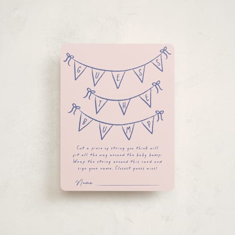Baby Shower Insert Cards