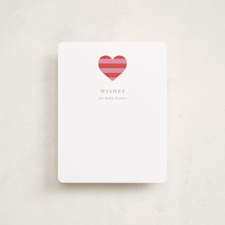 Baby Shower Insert Cards