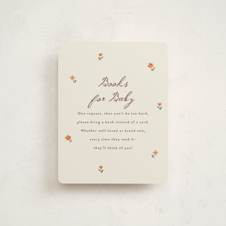 Baby Shower Insert Cards