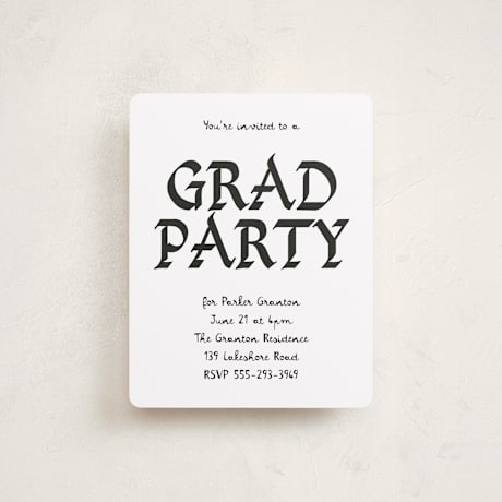 Graduation Insert Cards