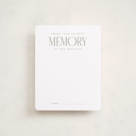 Graduation Insert Cards