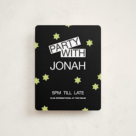 Mitzvah Reception Cards