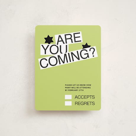 Mitzvah RSVP Cards