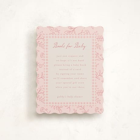 Baby Shower Insert Cards
