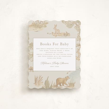 Baby Shower Insert Cards