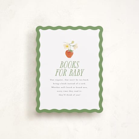 Baby Shower Insert Cards