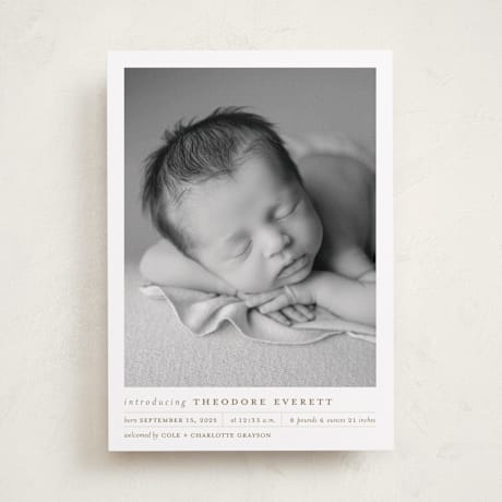 Birth Announcements