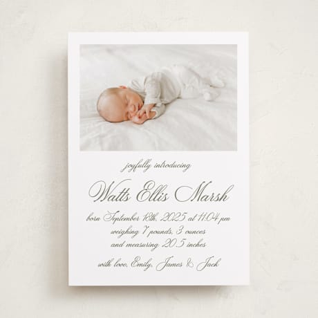 Birth Announcements