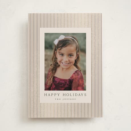 Foil-Pressed Holiday Cards
