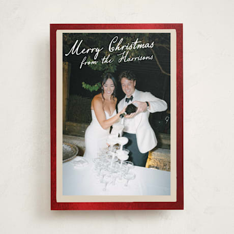 Foil-Pressed Holiday Cards