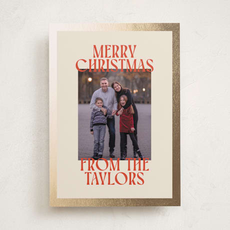 Foil-Pressed Holiday Cards