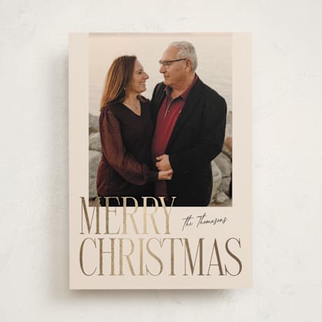 Foil-Pressed Holiday Cards