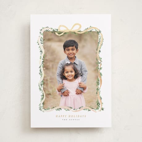 Foil-Pressed Holiday Cards