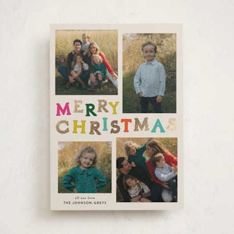 Foil-Pressed Holiday Cards