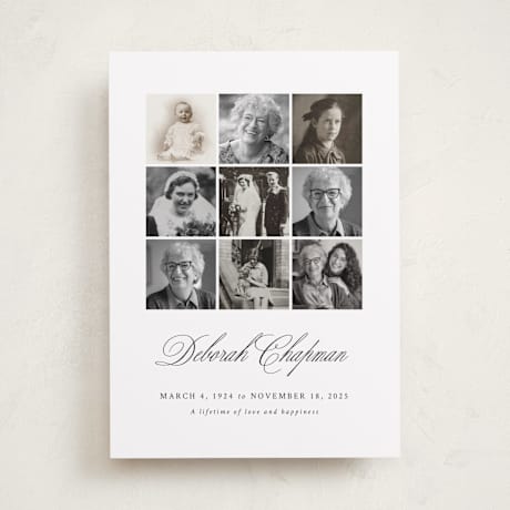 Memorial Cards