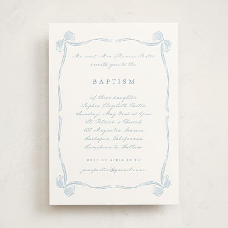 Baptism and Christening Invitations