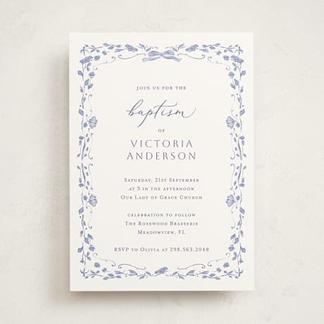 Baptism and Christening Invitations