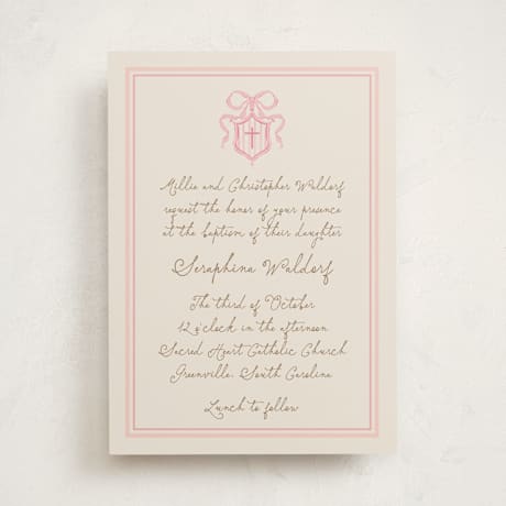 Baptism and Christening Invitations