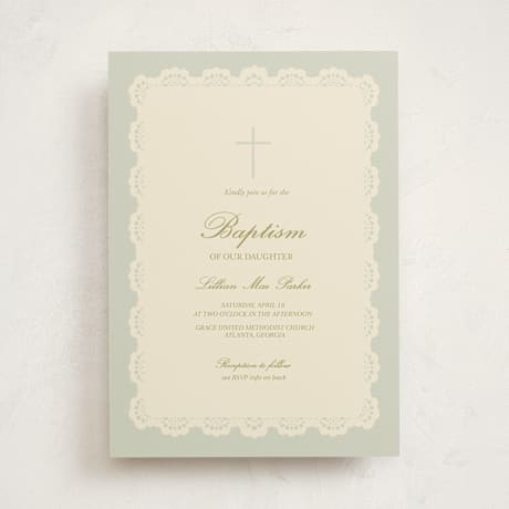 Baptism and Christening Invitations