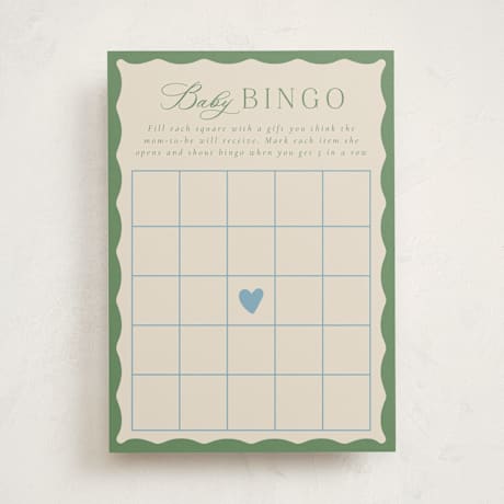 Baby Shower Game Cards