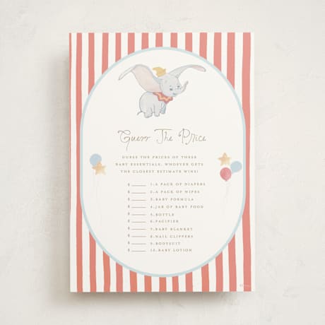 Baby Shower Game Cards