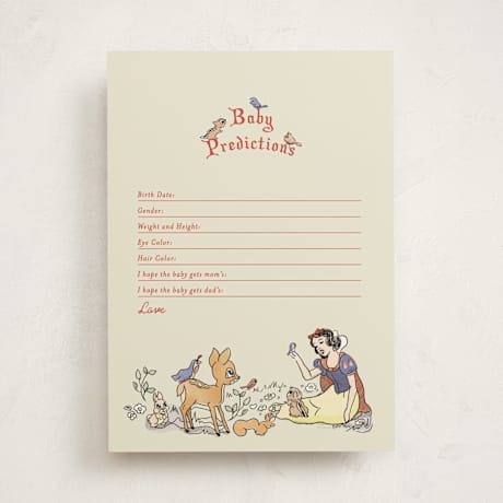 Baby Shower Game Cards