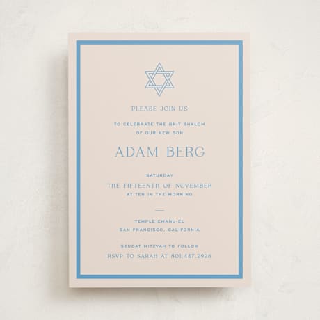 Bris and Baby Naming Invitations