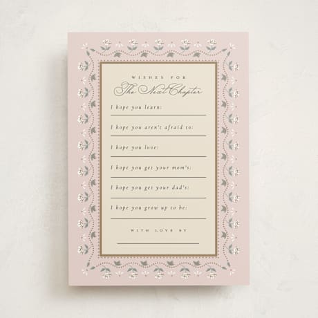 Baby Shower Activity Cards