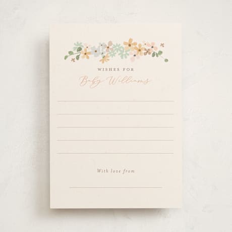 Baby Shower Activity Cards