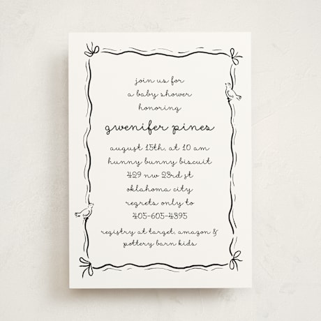 Baby Shower Invitations