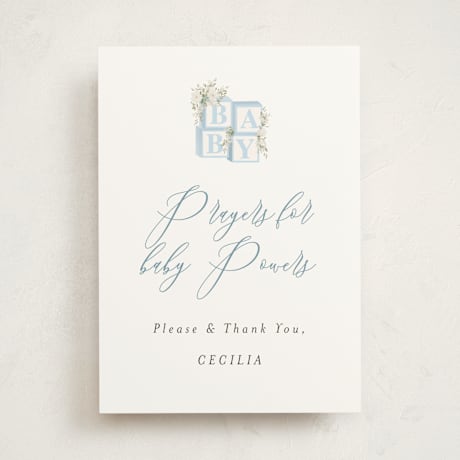 Baby Shower Party Signs