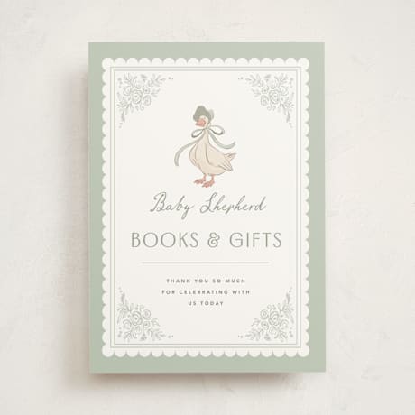 Baby Shower Party Signs