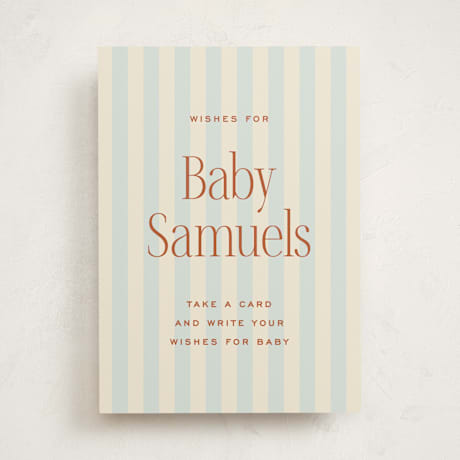 Baby Shower Party Signs