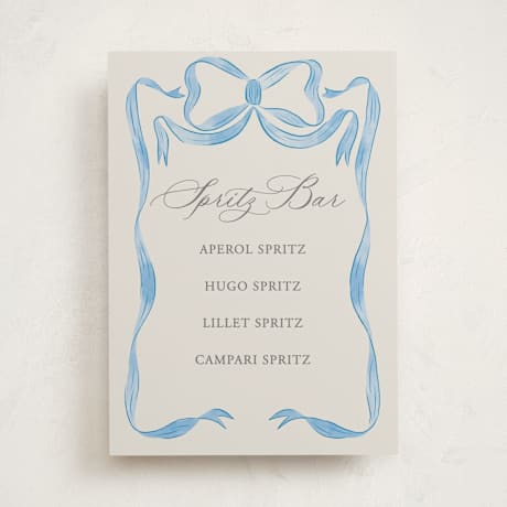 Baby Shower Bar Signs