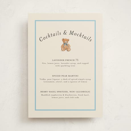 Baby Shower Bar Signs